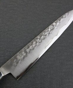 Japanese Chef Knife, Hammer Finish Series, Petit knife 150mm, details of blade front side