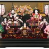 Hina dolls, a Japanese doll, gorgeous 5 dolls set Shiori, entire view