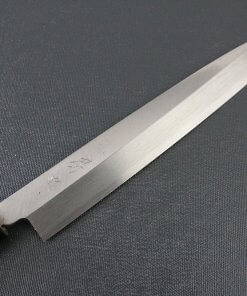 Japanese professional chef knife, Yanagiba Sushi knife, 1st grade 210mm, details of blade front side