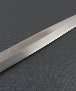 Japanese professional chef knife, Yanagiba Sushi knife, 1st grade 300mm, details of blade front side