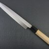 Japanese professional chef knife, left-handed Yanagiba Sushi knife, 1st grade 240mm, entire view front side
