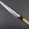Japanese professional chef knife, left-handed Yanagiba Sushi knife, 1st grade 270mm, entire view front side