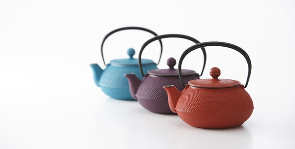 Nambu Ironware, Japanese traditional crafts, colored kettles