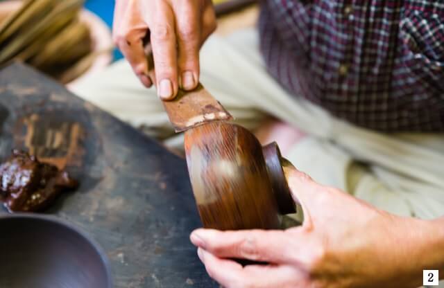 Naruko Lacquerware, Japanese traditional crafts in Tohoku, making process by craftsman