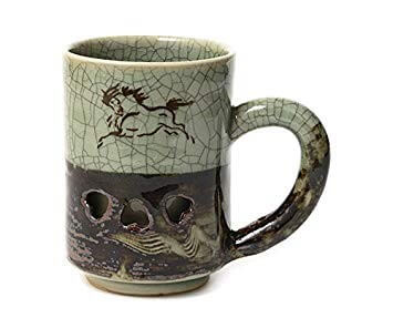 Obori Soma Pottery, a japanese kogei craft, mag cup