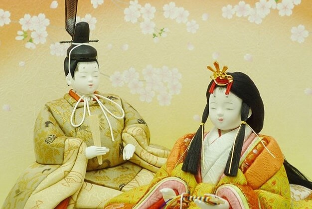 Iwatsuki Japanese dolls, a Japanese traditional crafts, a product of Hina dolls