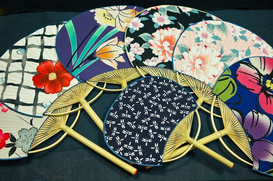 Boshu Uchiwa Fans, Japanese traditional craft, traditional design patterns