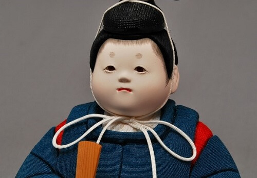 Edo Sekku Dolls, a Japanese Traditional Craft of Tokyo, Hina doll prince face