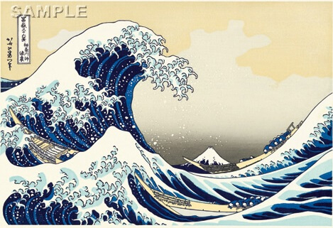 Ukiyo-e, Japanese art of Edo woodprint, representative art of Hokusai