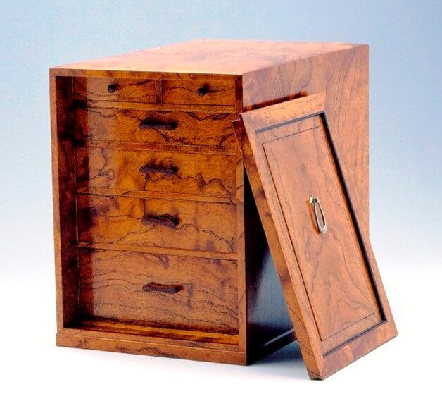Japanese traditional craft, Edo woodworks, small drawer