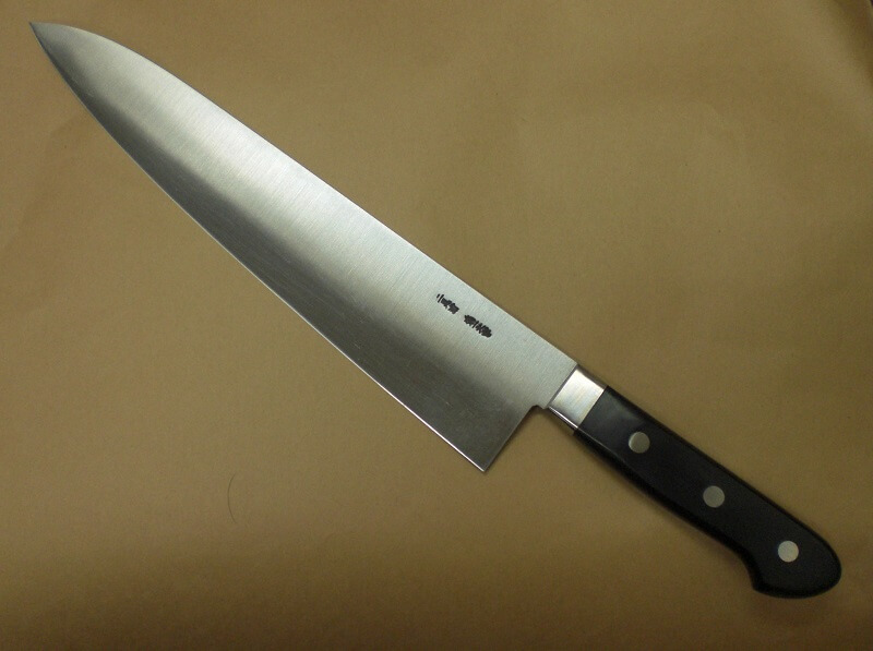 Japanese Chef’s Knives (Gyuto) and Kitchen Knives (Santoku), long Gyuto