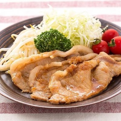 Japanese cuisine washoku recipe, pork steak