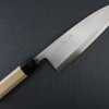 Japanese professional chef knife, Deba fillet knife, steel 210mm, entire view