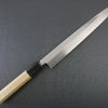 Japanese professional chef knife, Yanagiba sushi knife, steel 240mm, entire view