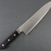 Japanese Chef Knife, Toshu super blue steel Aogami Super, Gyuto chef knife 210mm, entire front view