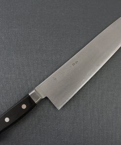 Japanese Chef Knife, Toshu super blue steel Aogami Super, Gyuto chef knife 240mm, entire front view