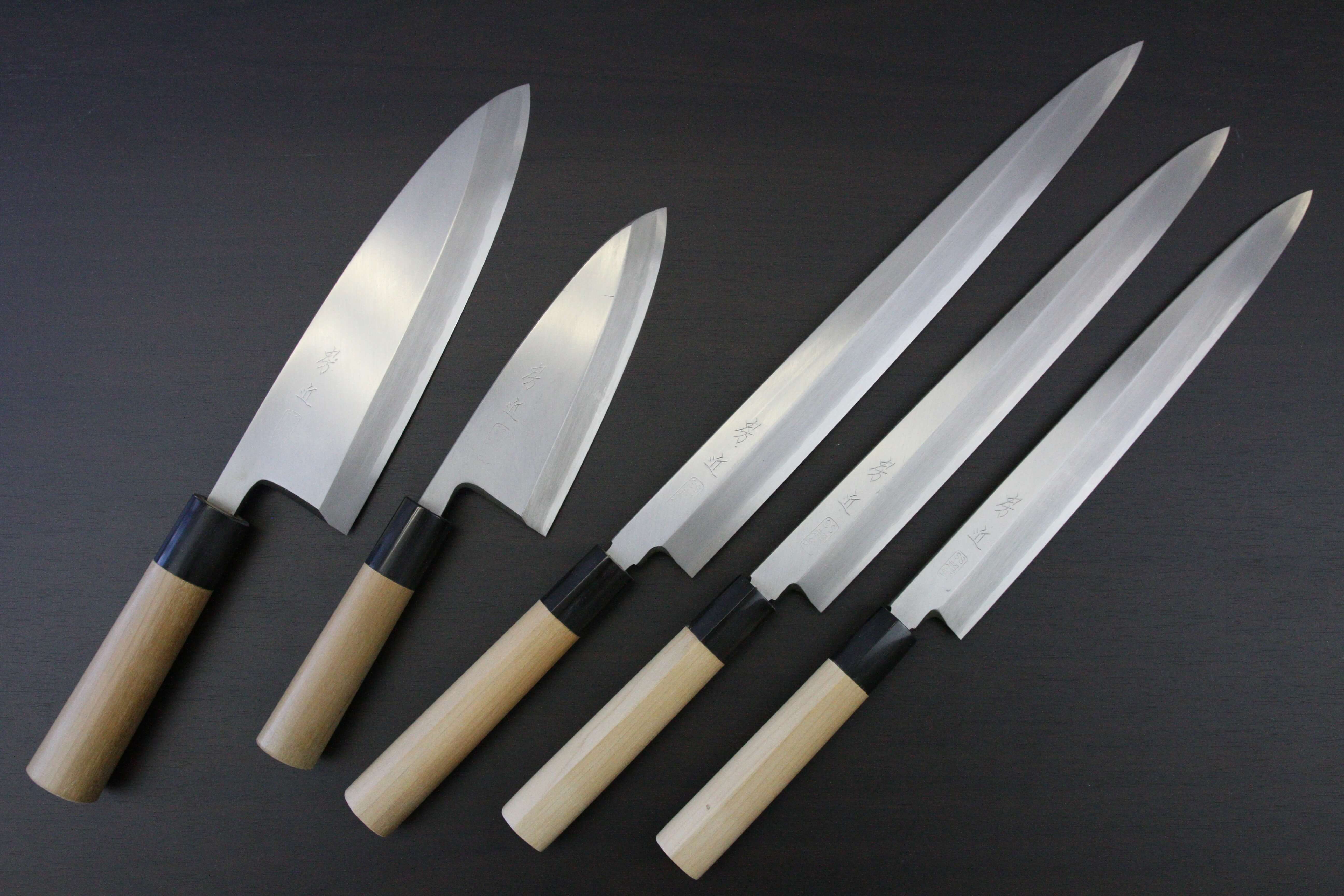 Japanese Kitchen knife/Big Deba 210/380 mm/ / Horn / Yasuyuki