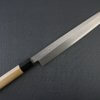 Japanese professional chef knife, Yanagiba Sushi knife, stainless steel 240mm, entire view