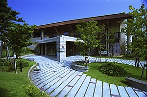 Kutani pottery museum in Japan, Ishikawa pref.