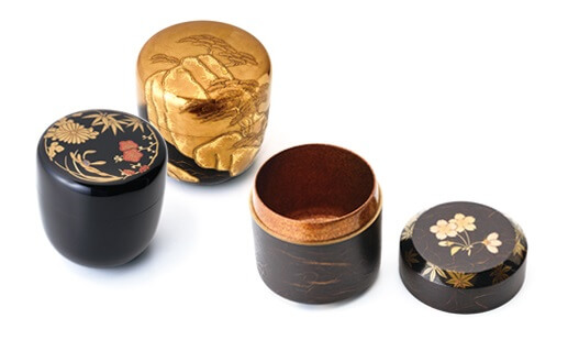 Kyoto lacquerware, a Japanese crafts, tea boxes