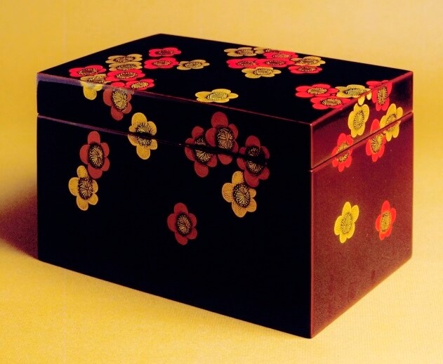 Kyoto lacquerware, a Japanese crafts, item box