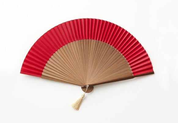 Kyoto Folding Fan, a Japanese traditional craft, simple designed fan