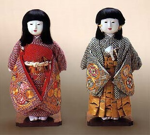 Kyoto Dolls, a Japanese traditional craft, Ichimatsu dolls