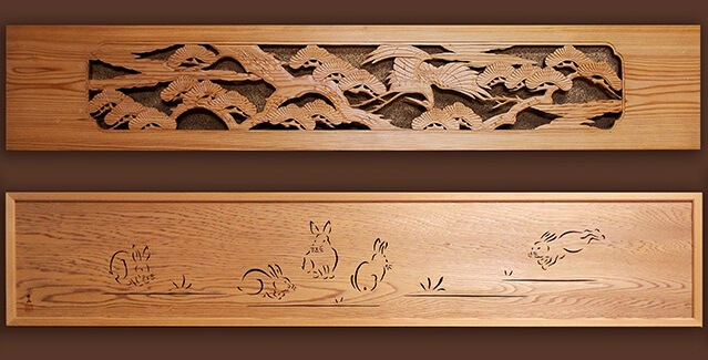 Osaka Ranma: Wood Carved Openwork Panel, products