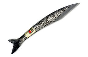 Miki cutlery, a Japanese traditional crafts, fish-shape small knife