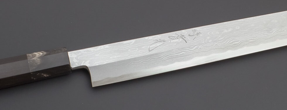 Japanese chef knives made in Sakai, an authentic chef knife of Yanagiba Sushi knife