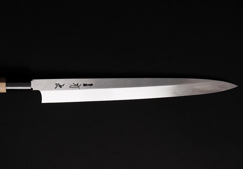 a famous sushi knife brand's Yanagiba chef knife