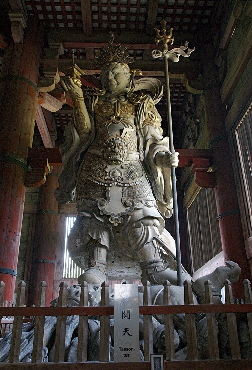 Buddhist Architecture, KongoRikishi Buddha statue