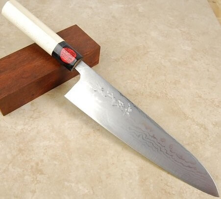 reasons to buy Japanese knives, sharp Santoku knife