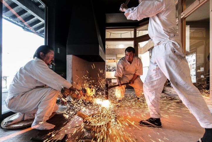 Seki Japan, a most famous producing center of Japanese chef knives, making process