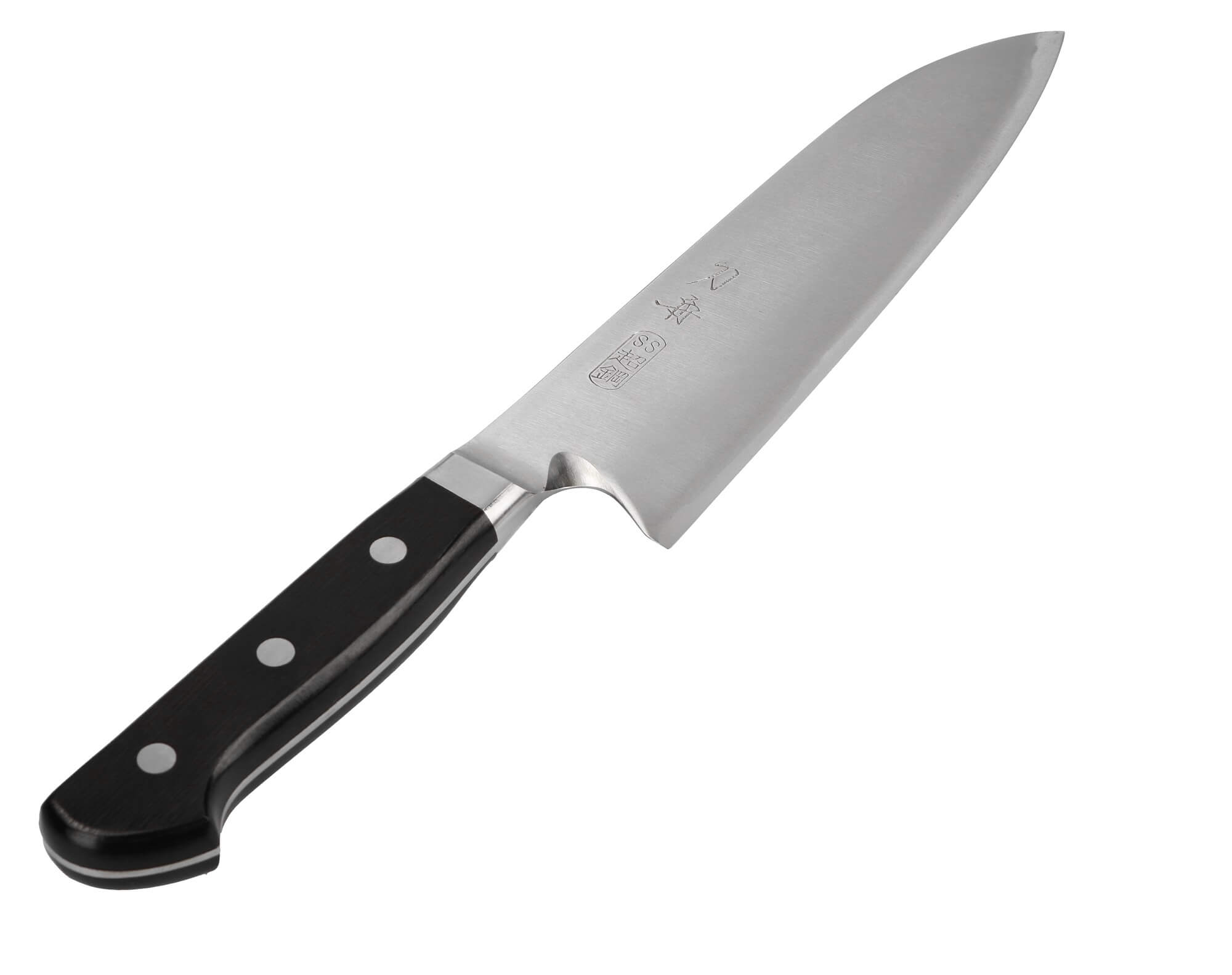 Highest quality Japanese chef knives and kitchen knives, 180mm Santoku knife