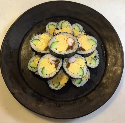 Sushi that can be used in Bento, Temaki Sushi