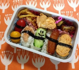 Sushi that can be used in Bento, Completed Sushi Bento