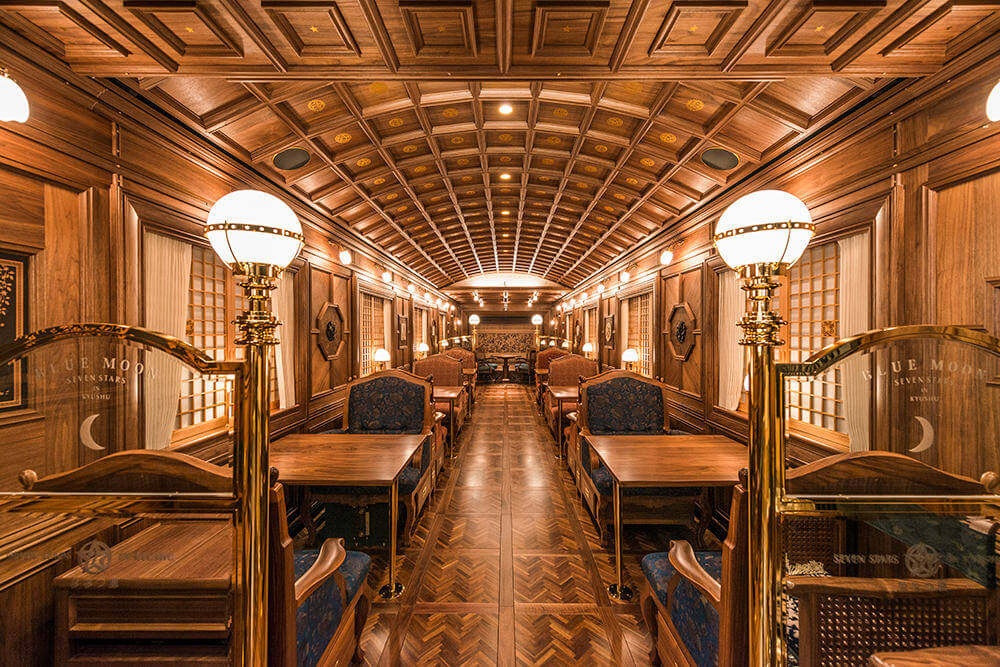 Seven Stars in Kyushu, cruise train of Japan, cabin