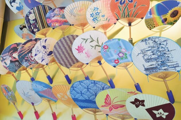 Marugame Uchiwa fans, a traditional Japanese craft, various products