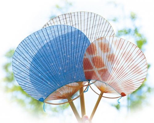 Marugame Uchiwa fans, a traditional Japanese craft, handcrafted fans by craftemen