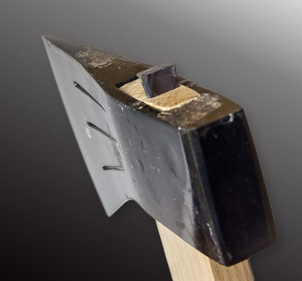 Tosa cutlery, a traditional Japanese craft, details of axe