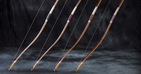 Miyakonojo Japanese longbow, a traditional craft, beautiful bows