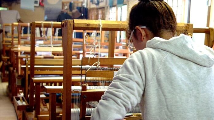 Kimono, Japanese traditional cloth, weaving