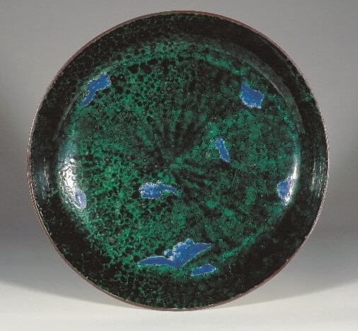 Kutani-yaki pottery, sample 1