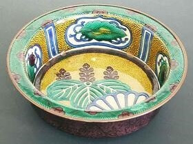 Kutani-yaki pottery, sample 2