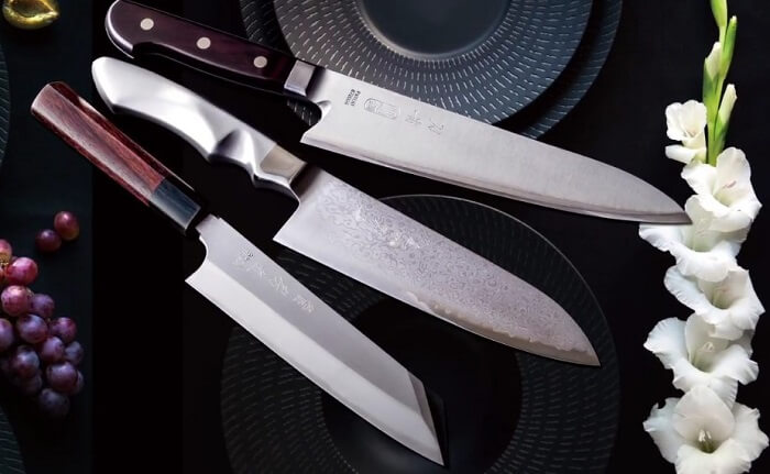 Sharpest Japanese chef knives, product examples