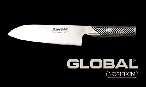 Japanese kitchen knife, global brand