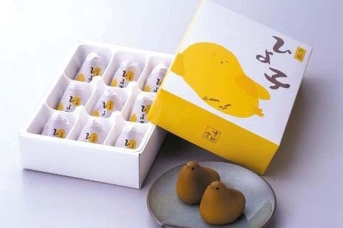 uses of Japanese calligraphy Shodo, package of sweets