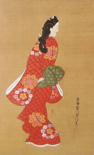 head-turner, the most famous ukiyo-e by Moronobu Hishikawa