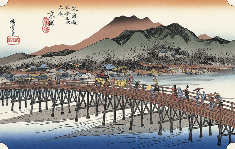 ukiyo-e landscape art